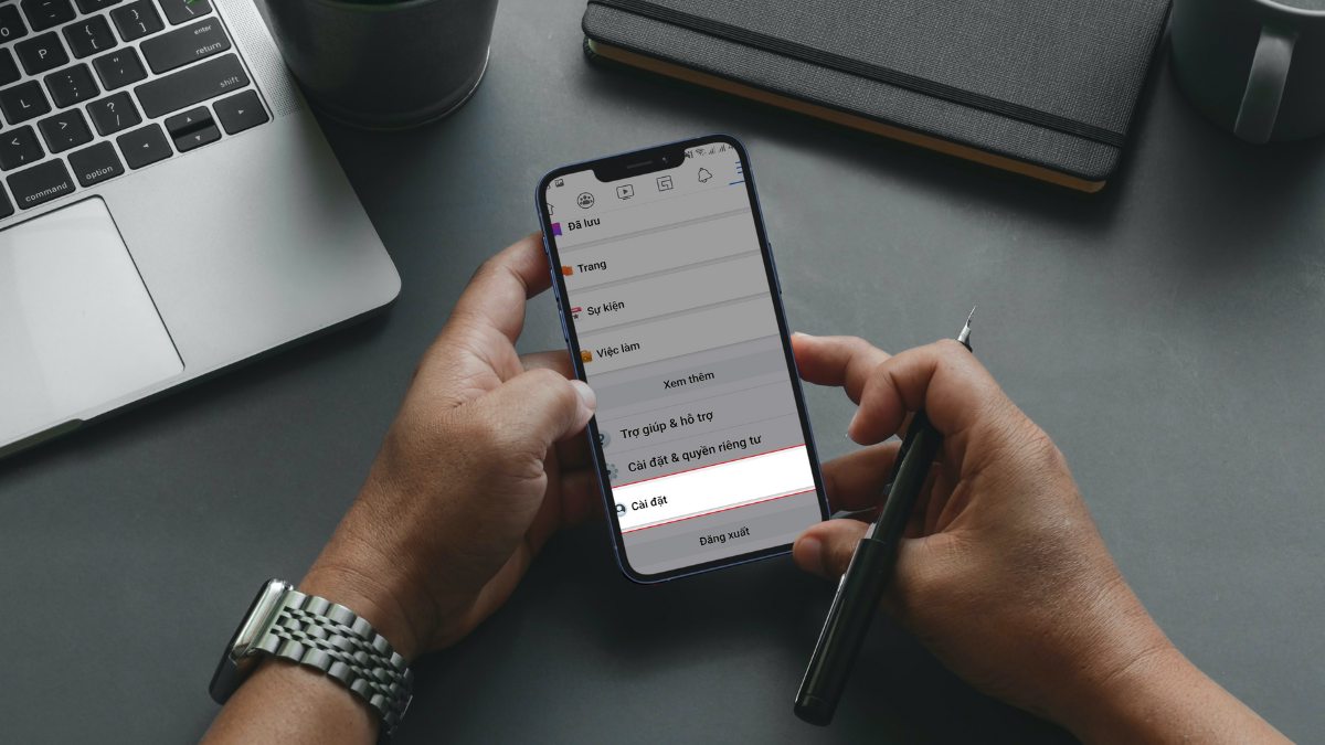 Cài đặt đăng story không bị mờ trên Android