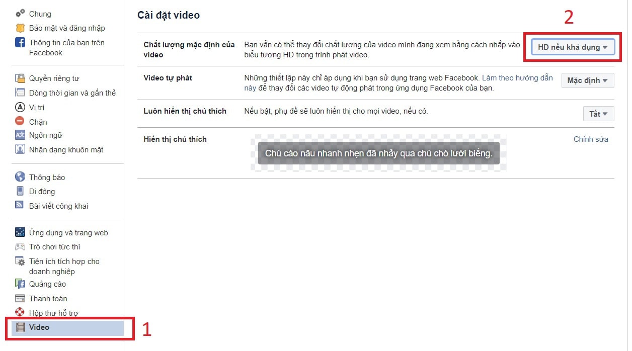 Cách up video HD lên facebook bằng máy tính