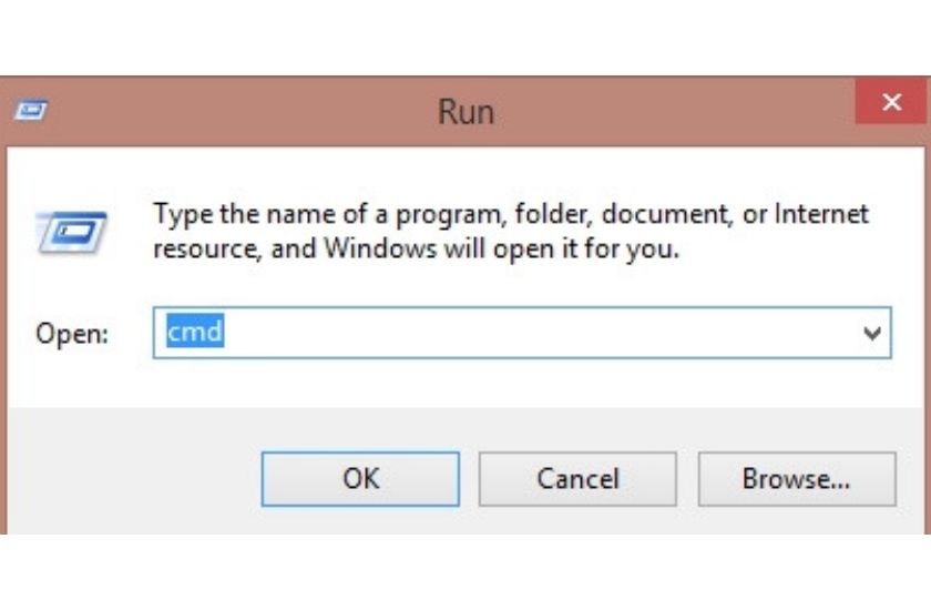 Mở Command Prompt với quyền administrator