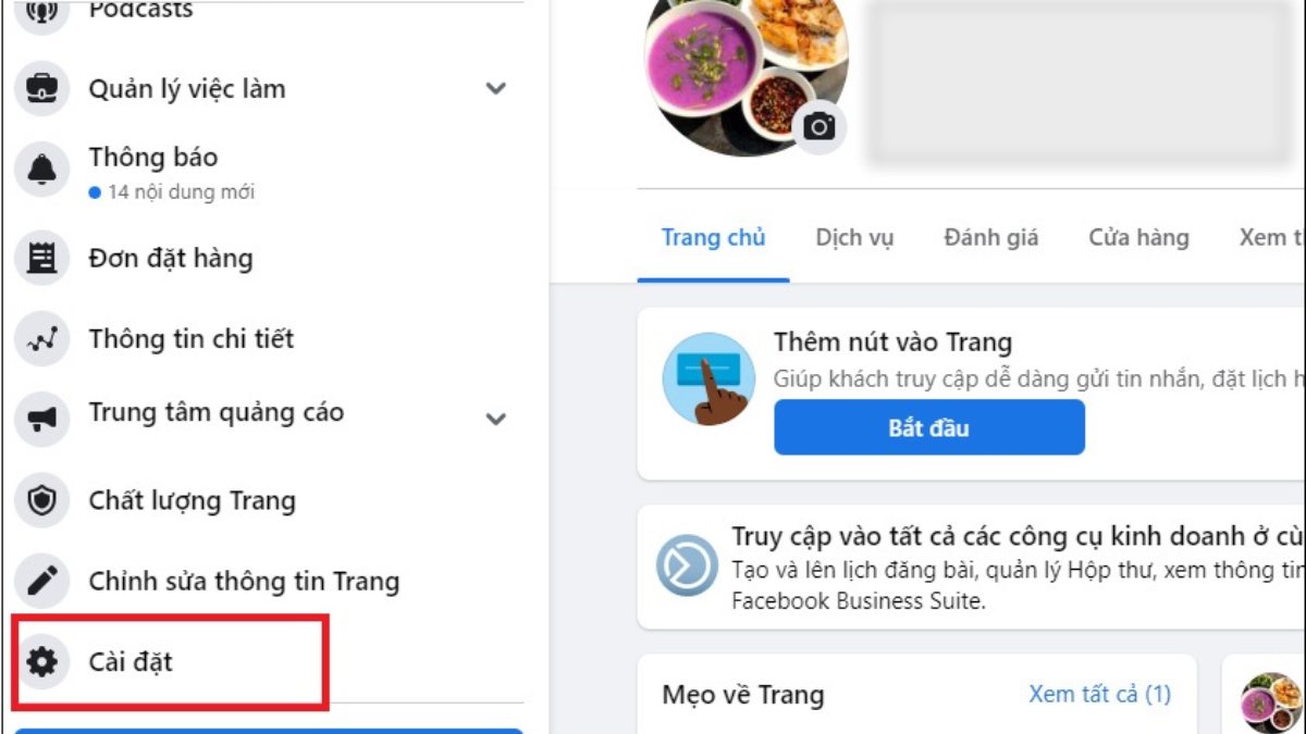 Hướng dẫn cách xoá trang fanpage trên Facebook trên máy tính
