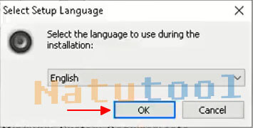 Mô tả cài đặt ngôn ngữ cho Sound Booster