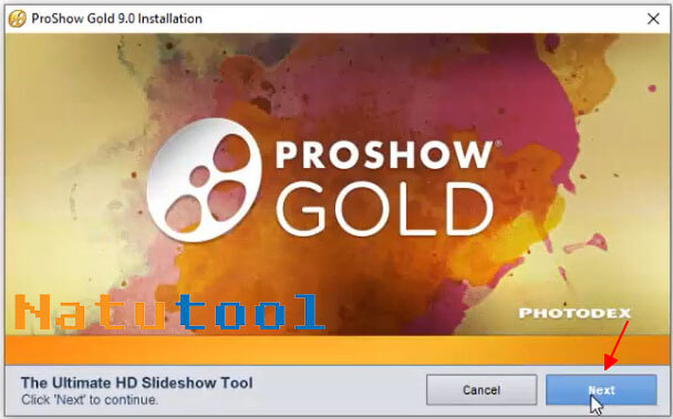 Giải nén ProShow Gold