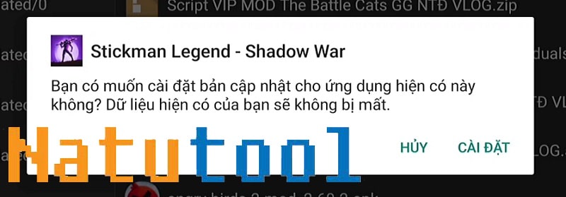 Mở game Stickman Legends