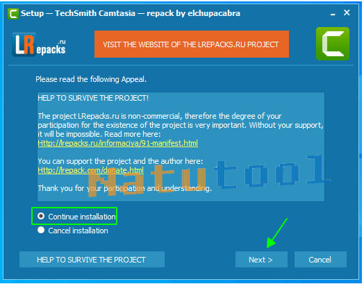 Các bước cài đặt Camtasia 9 TechSmith