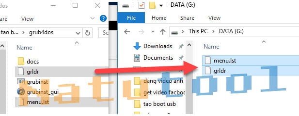 Sao chép file quan trọng