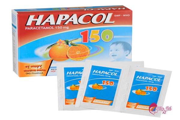 Thuốc hạ sốt paracetamol cho trẻ sơ sinh và trẻ nhỏ