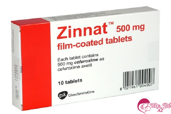 Bà bầu có thể uống Zinnat