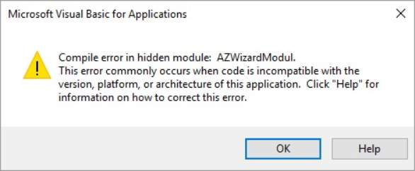 Khắc Phục Lỗi Compile Error In Hidden Module Trong Excel VBA Khắc Phục Lỗi Compile Error In Hidden Module Trong Excel VBA