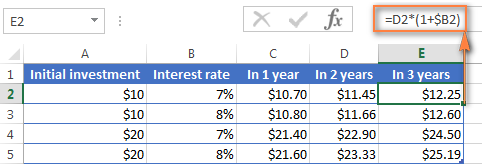 Tính Lãi Kép trong Excel: Công Thức và Ví Dụ Thực Tế Tính Lãi Kép trong Excel: Công Thức và Ví Dụ Thực Tế