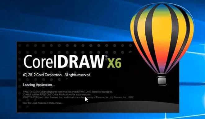 CorelDRAW X6 giao diện