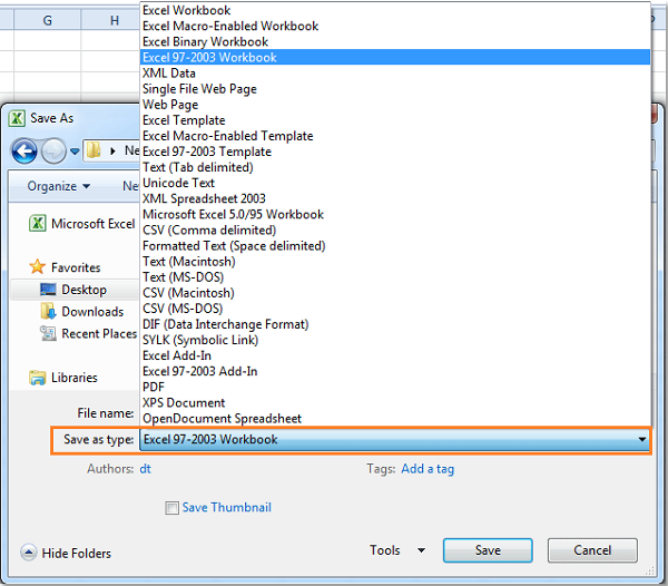 Chuyển đổi file Excel từ xlsx sang xls: Hướng dẫn chi tiết Chuyển đổi file Excel từ xlsx sang xls bằng Save As