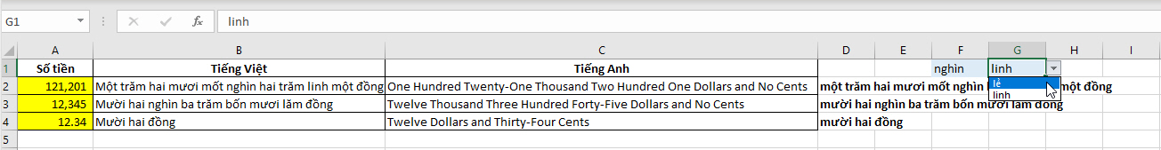 Đọc số lẻ nghìn ngàn