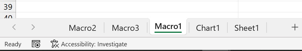 Macro Sheet trong Excel