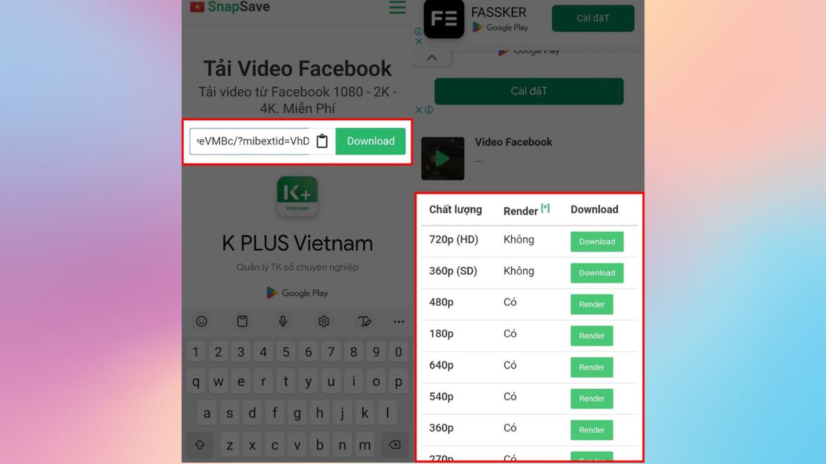 Tải Video Facebook Về Máy Tính và Điện Thoại Dễ Dàng Sử dụng trang web Snapsave để tải video
