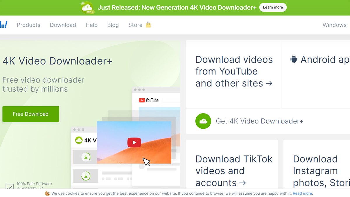 Giao diện 4K Video Downloader