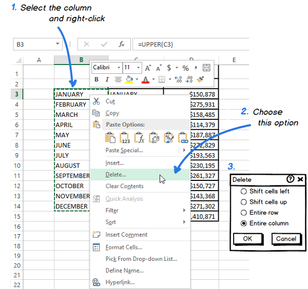 Chuyển đổi chữ hoa, thường trong Excel: Hướng dẫn chi tiết