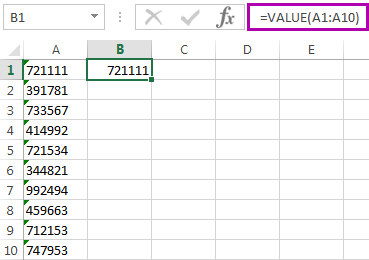 Chuyển Đổi Định Dạng Số Từ Text Sang Number Trong Excel Nhập hàm VALUE