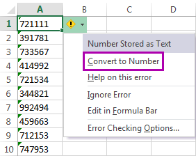 Chuyển Đổi Định Dạng Số Từ Text Sang Number Trong Excel Chuyển đổi thành số