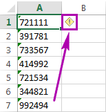 Chuyển Đổi Định Dạng Số Từ Text Sang Number Trong Excel Nút lỗi trong Excel