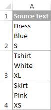 Tách Ô trong Excel bằng Công Thức: Hướng Dẫn Chi Tiết Các ô cần được tách bằng khoảng trắng