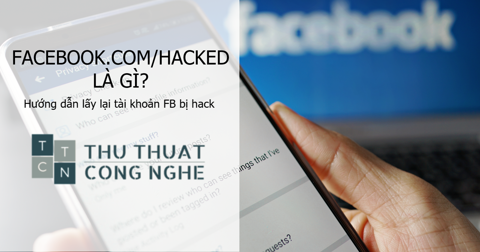 Mô tả ảnh: Giao diện trang facebook.com/hacked hỗ trợ lấy lại tài khoản Facebook bị hack