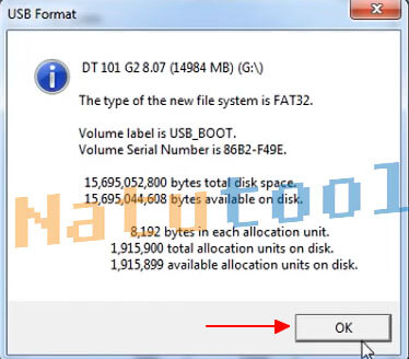 Định dạng thành công