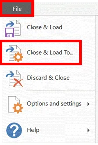 2- Power Query – Tùy Chọn Close & Load