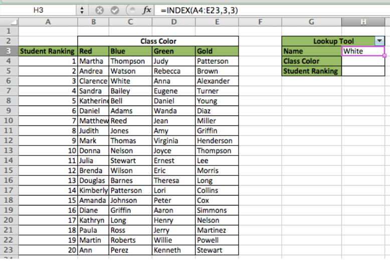 4- Hàm Vlookup và hàm Index Match - Hàm nào hiệu quả hơn?