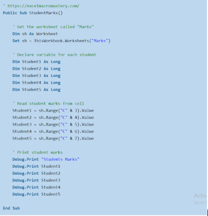 Mảng VBA trong Excel: Hướng dẫn toàn diện 5-VBA array