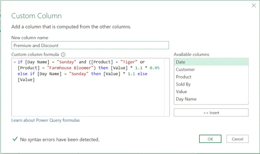 Logic IF kết hợp AND và OR trong Power Query