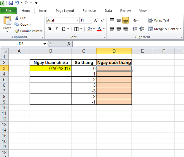 Tìm Ngày Cuối Tháng trong Excel: Hướng Dẫn Chi Tiết