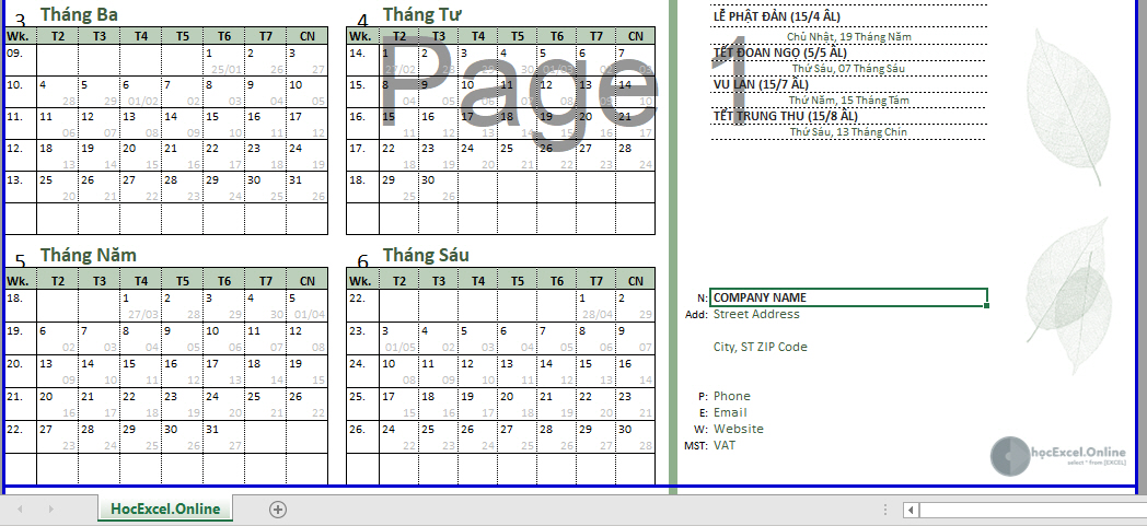 Download lịch âm dương vạn niên