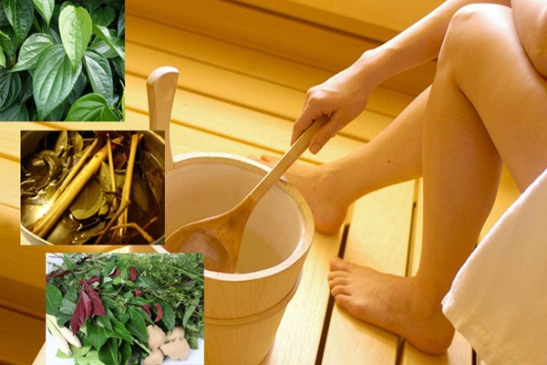 Phụ nữ xông hơi vùng kín sau sinh