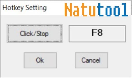 Alt text: Hướng dẫn sử dụng mục Settings trong phần mềm Auto Click GS để tùy chỉnh phím tắt và các cài đặt khác.