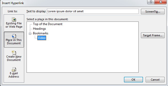 Hướng dẫn Tạo Hyperlink đến Vị trí Cụ Thể trong Word Hướng dẫn Tạo Hyperlink đến Vị trí Cụ Thể trong Word