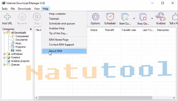 alt text: Kiểm tra phiên bản IDM Silent