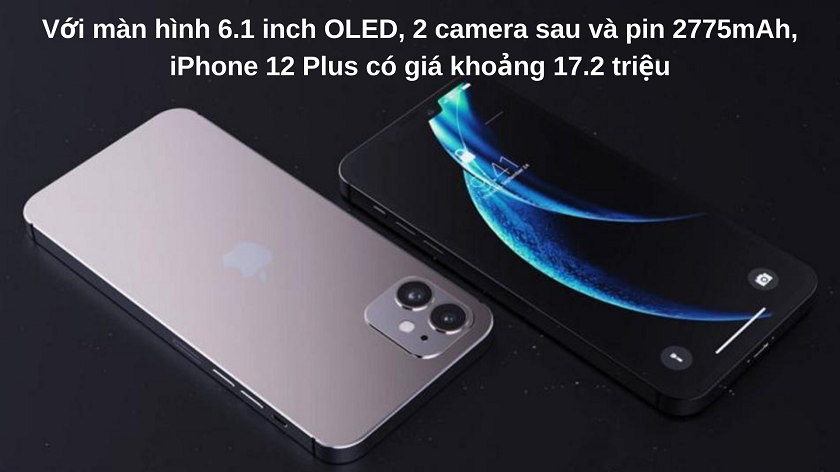 Cấu hình và giá iPhone 12 Plus