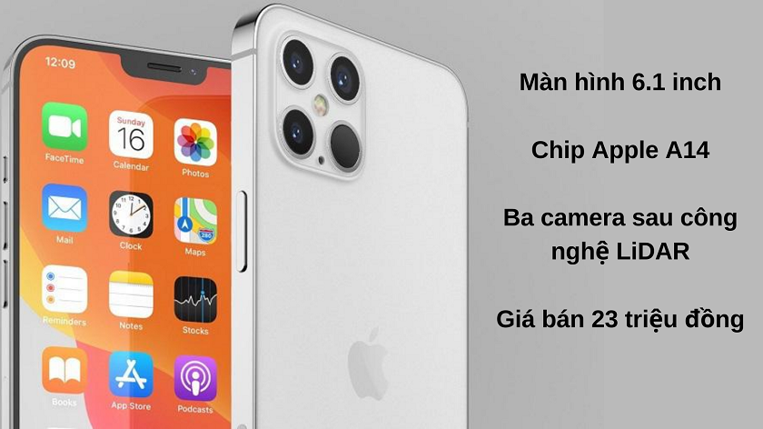 Cấu hình và giá bán của iPhone 12 Pro