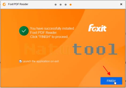 Kết thúc cài đặt