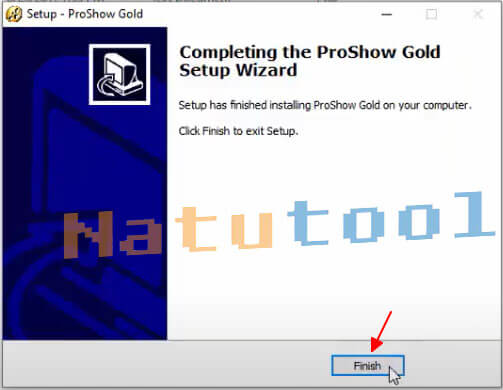 Hoàn tất kích hoạt ProShow Gold