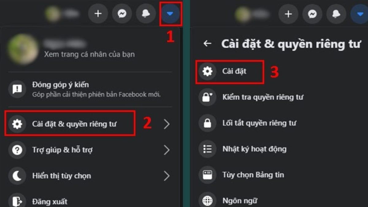 Cài đặt Facebook trên máy tính