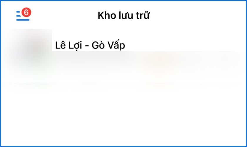 Tin nhắn đã lưu trên Messenger