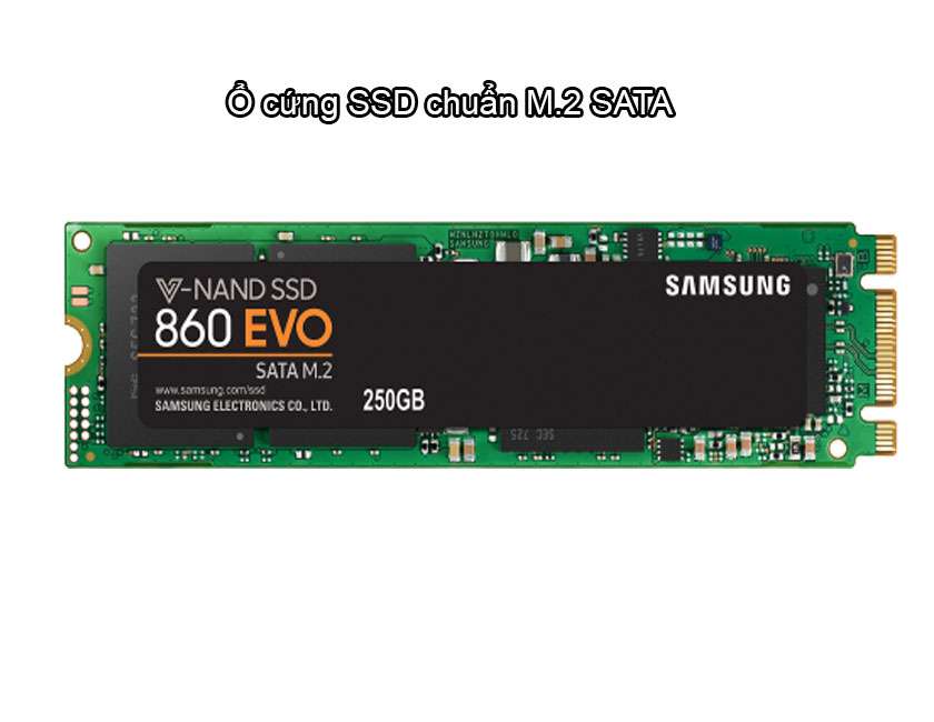 Ổ cứng SSD chuẩn M2 tốc độ đọc ghi đạt 3.5 Gbps/2.5 Gbps
