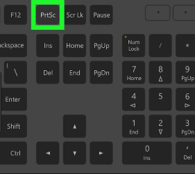 Chụp màn hình bằng phím Print Screen
