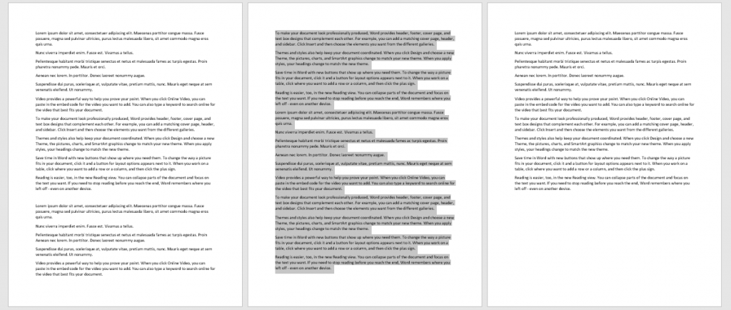 Sao chép nội dung trong Word