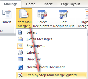 Mail Merge Wizard
