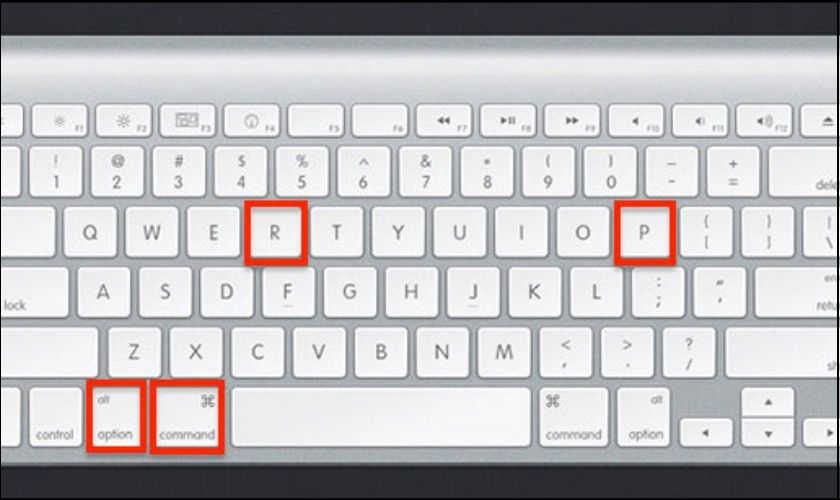 Reset PRAM/NVRAM Macbook
