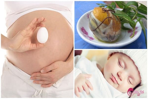 Hình ảnh trứng vịt lộn đã bóc vỏ