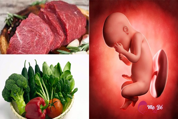 Chế độ dinh dưỡng cho bà bầu 3 tháng giữa