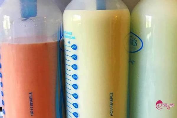 Màu sắc sữa mẹ sẽ nói lên điều gì?